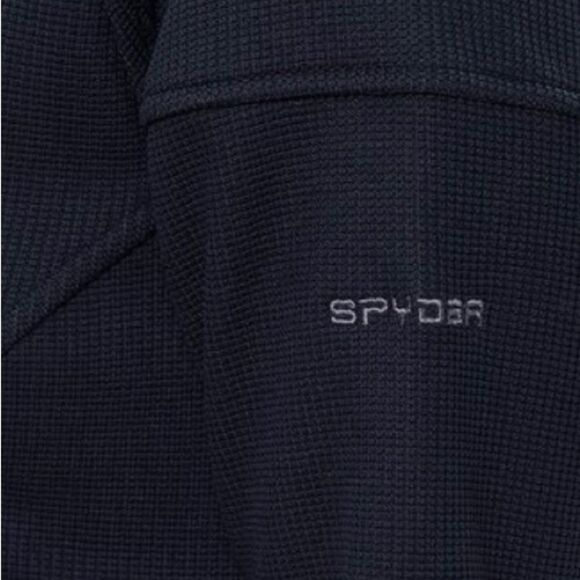 Spyder Frontier Navy Cara Full Zip Jacket Hoodie Medium New - Picture 3 of 3